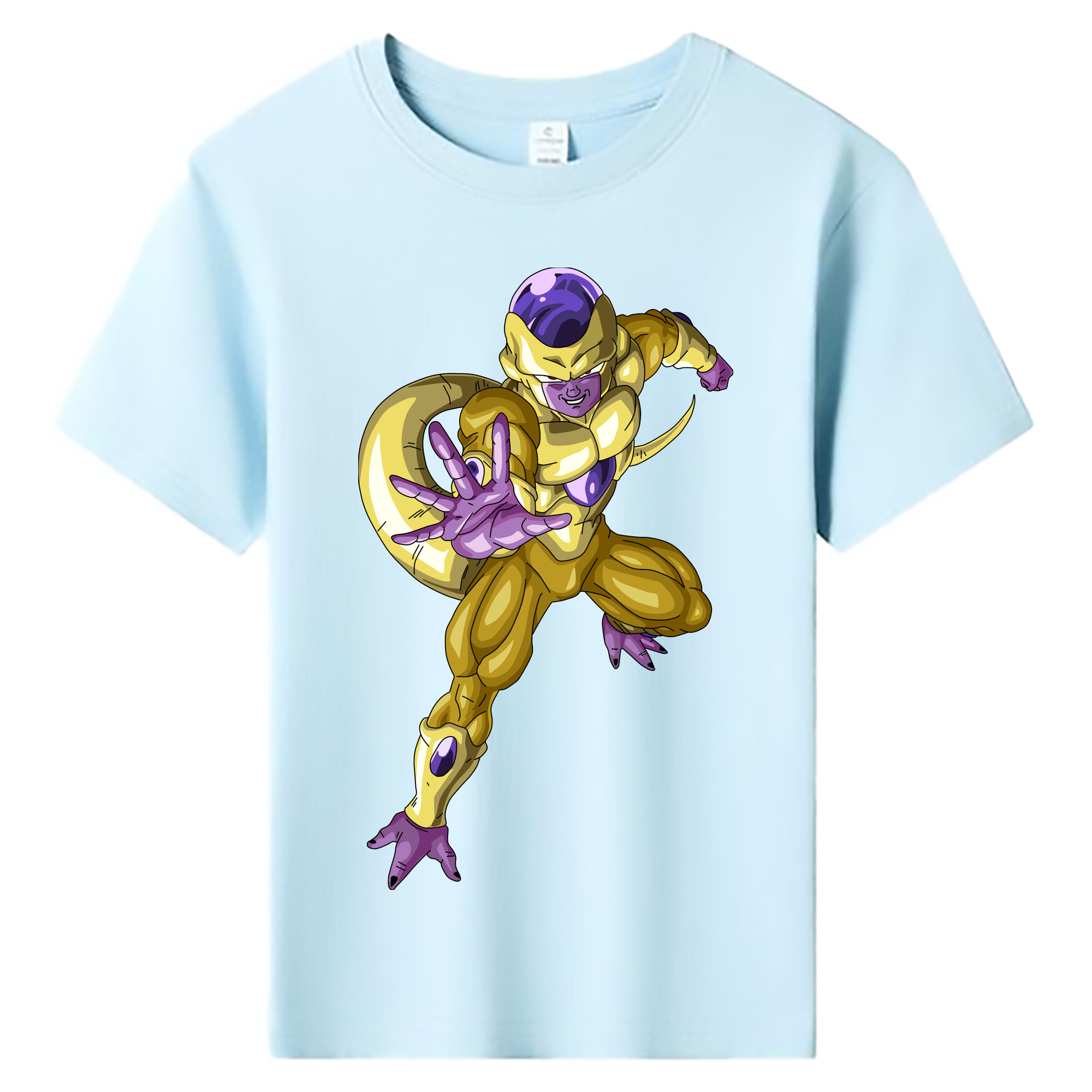（画像用） ドラゴンボール フリーザ DRAGON BALL Frieza 綿100％キッズTシャツ（フロントプリント）